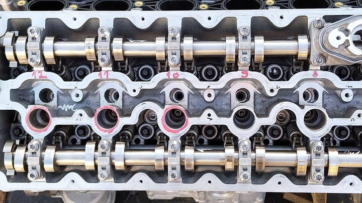 фото №8, Двигун n74b66u1 bmw 7 g11 g12 6.6 v12 48v 16tyś km jak новий голий стійка