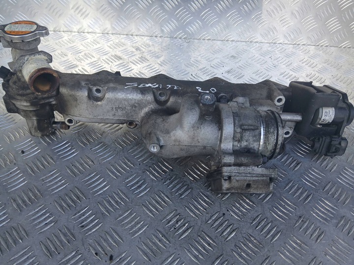 фото №8, Hyundai sonata v колектор всмоктуючий регулятор 28381-27450 2.0 crdi
