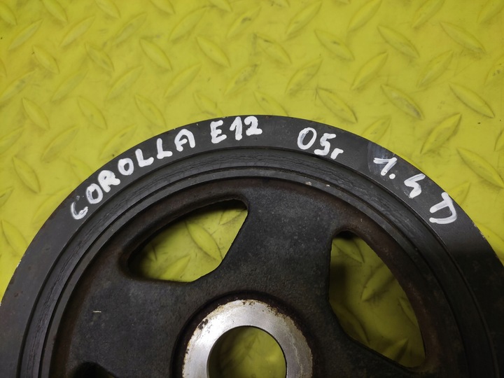 фото №6, Toyota corolla e12 1.4 d колесо ременное