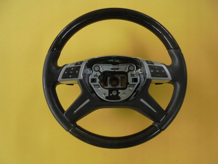 фото №1, Mercedes ml gl w 166 кермо шкіра дерево