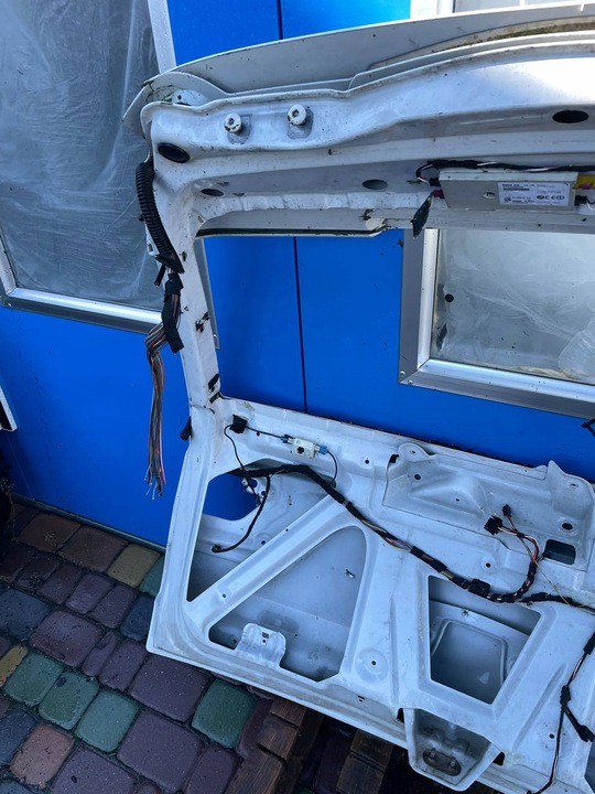 фото №10, Крышка задняя зад багажника bmw x3 e83 рестайлинг белая