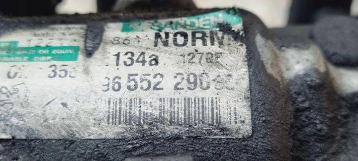 фото №6, Компресор кондиціонера citroën jumpy фургон 9655229080 2.0l дизель 2008
