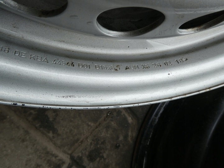 фото №10, Сталеві диски 16'' 6,5x16 et51 vw t5 t6 kpl
