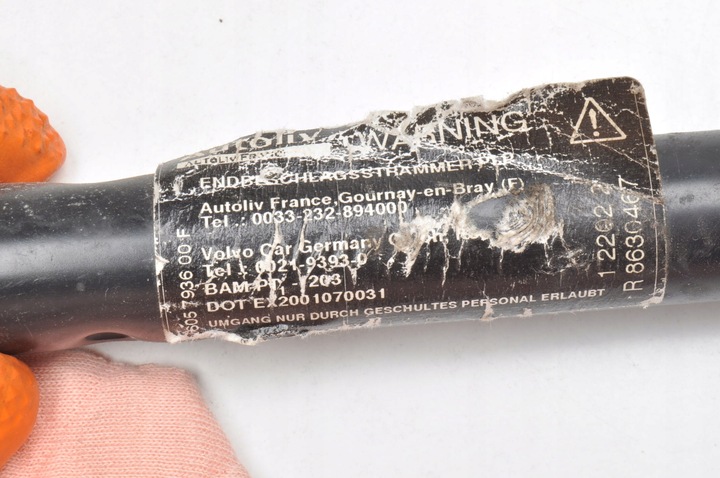 фото №11, Volvo s60 ii v60 натяжитель ремня безопасности правые 8630467