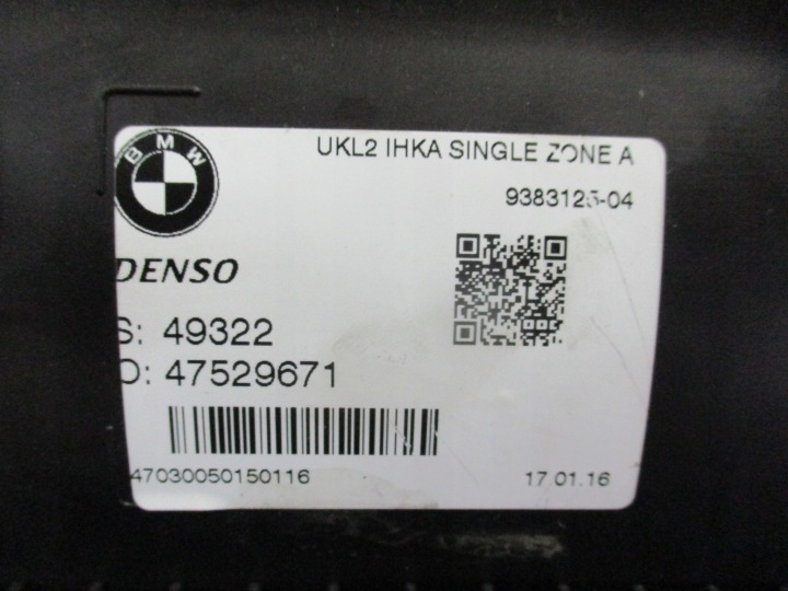 фото №10, Bmw i3 l01 обігрівач випарник кондиціонера 9383125 eu