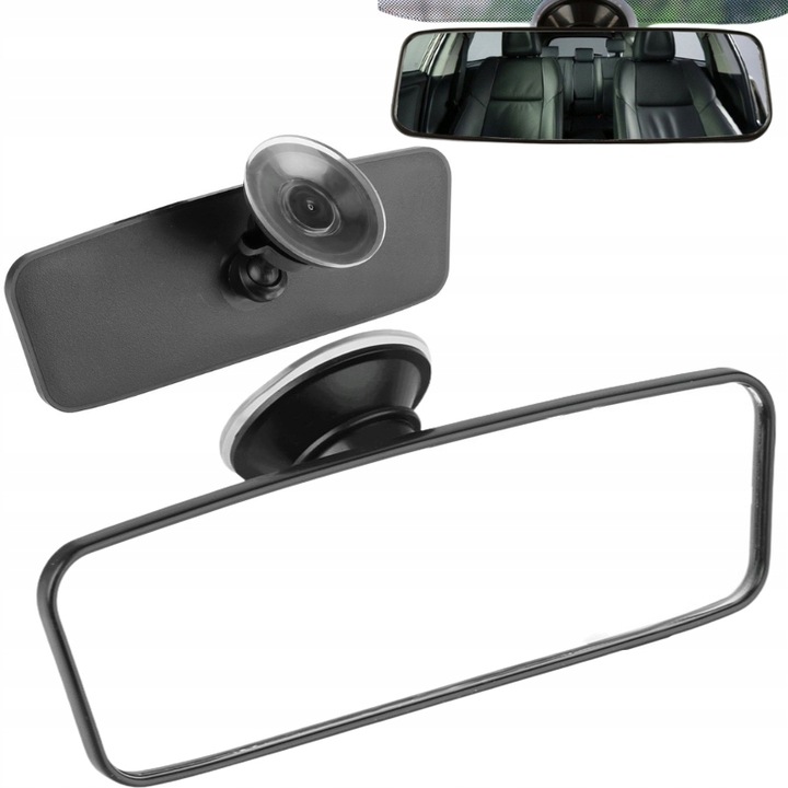 фото №1, Зеркало заднего вида внутренние na присоска универсальные do стёкла