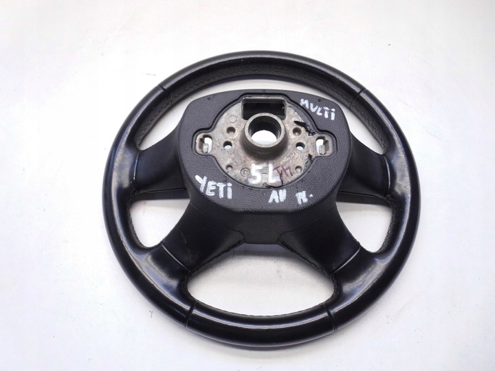 фото №10, Руль кожа octavia ii yeti 5l superb ii кожа мультифункция оригинал
