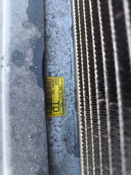 фото №7, Opel mokka i a 1.7 cdti радіаторів води кондиціонера інтеркулер вентилятор