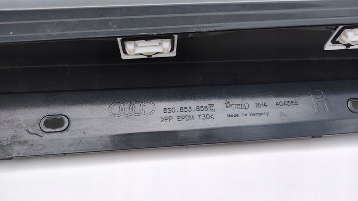 фото №7, Audi tt 8s0 передний рестайлинг s line планка пороговая правые порог pr08