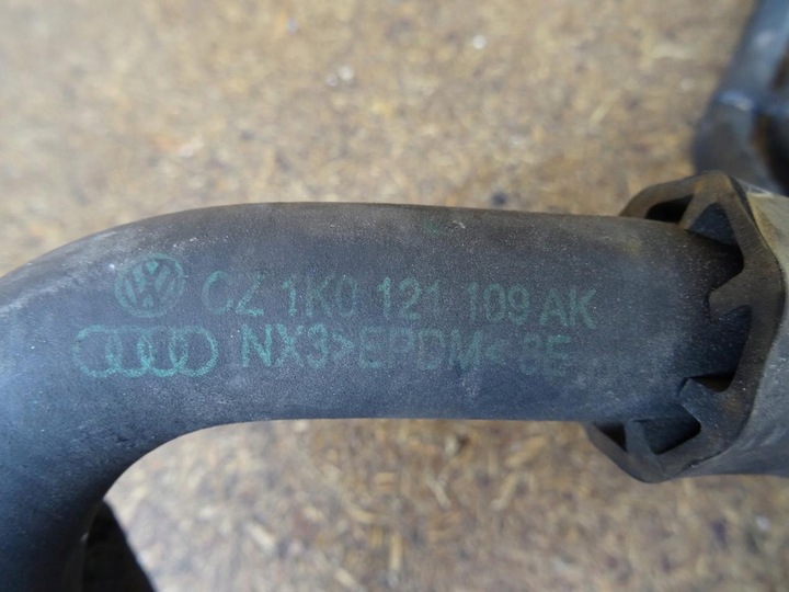 фото №7, Audi a3 8p golf vi 1.8 tfsi bzb шланги провода водяной 1k0121109al 06j121065f