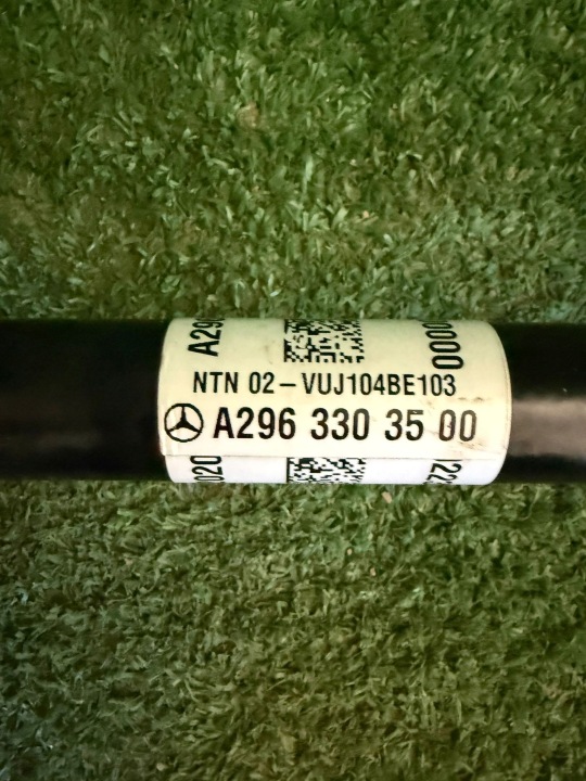фото №5, Полуось передняя правая mercedes benz eqs v296 a2963303500