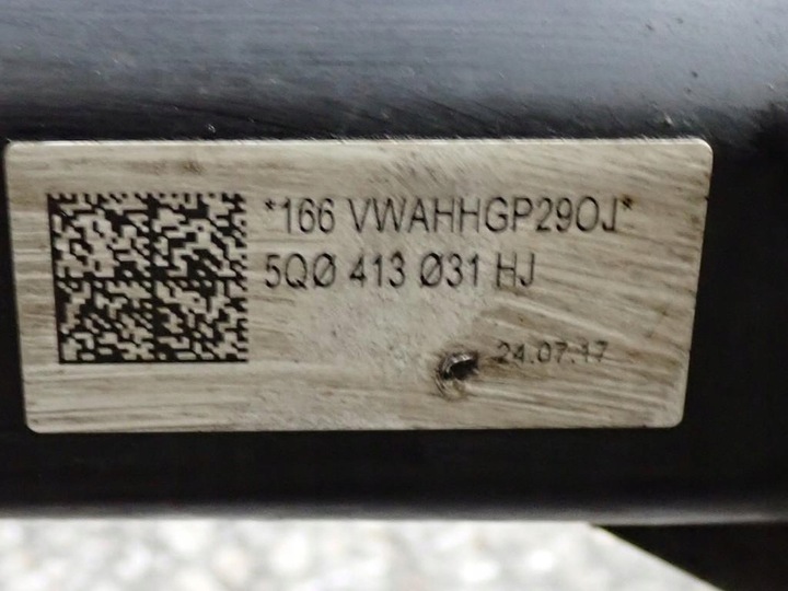 фото №9, Mcperson поворотна опора амортизатор комплект ліва audi q2 81a 1.0 tfsi chz 17r