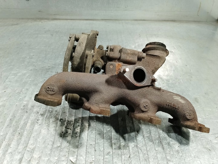 фото №10, Турбина з коллектор peugeot 206 k03-452-472 k03-009 2.0 hdi