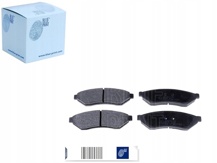 фото №1, Комплект гальмівні колодки гальмівних блакитний print 96496763 37