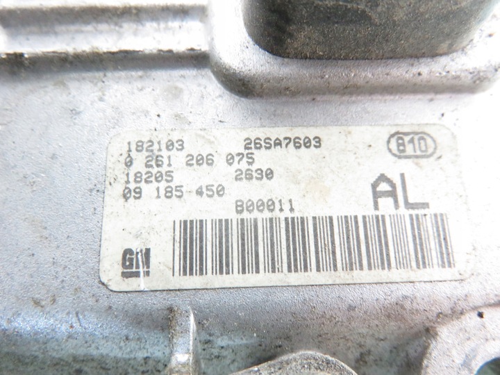 фото №12, Замок зажигания блок управления opel agila a 1.2 0261206075 09185450 90589313