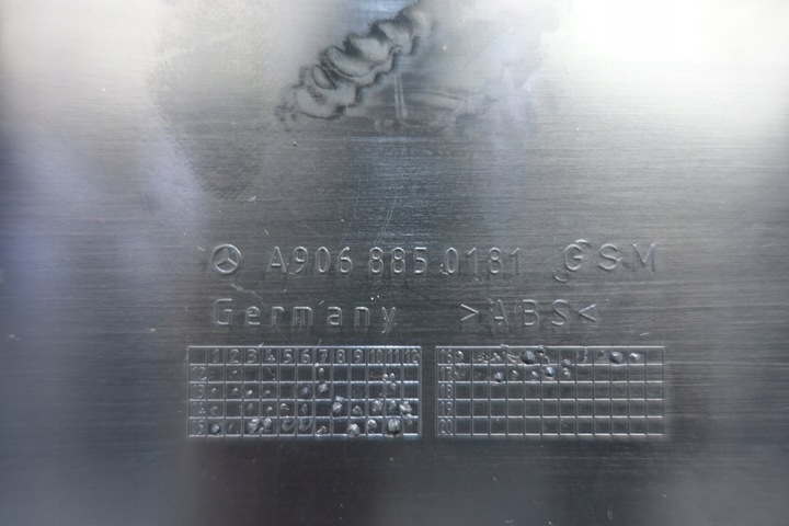 фото №7, Планка кріплення номерного знака mercedes sprinter w906