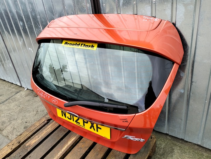 фото №8, Кришка задня скло ford fiesta vii mk7 2008-2012 колір g9 3двері