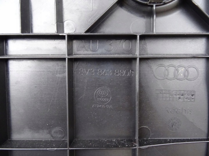 фото №10, Audi a3 8v 8v3 3d карта багажника обшивки пол комплект 8v3861529