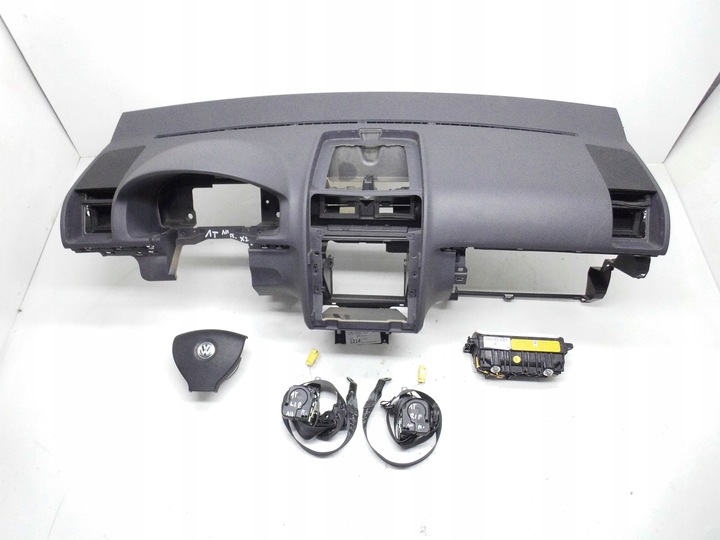 фото №1, Консоль подушки ремені безпеки vw touran 1t рестайлінг оригінал європа