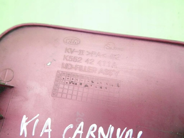 фото №8, Крышка заливка топлива r9 kia carnival i fl 01-05