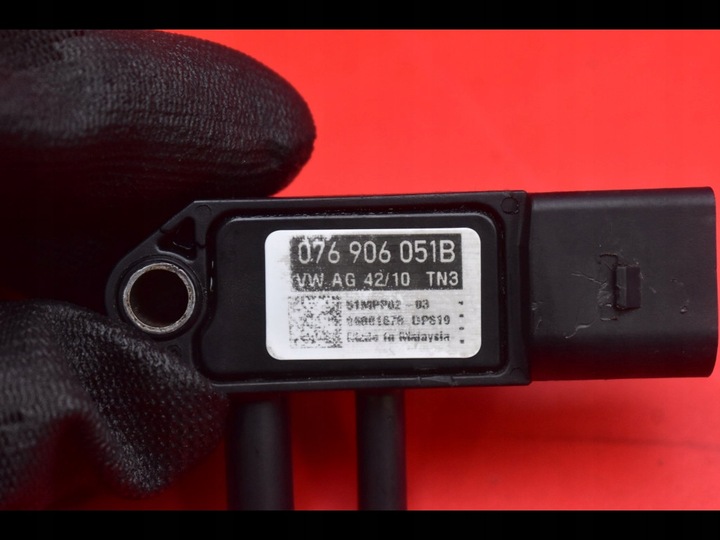 фото №7, Датчик давления выхлопных газов 076906051b vw passat b7 2.0 tdi 170 km 10-15