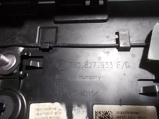 фото №15, Спойлер спойлер крышки vw touareg iii 760827933f оригинал