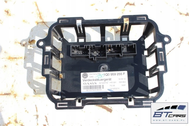 фото №9, Vw eos модуль блок управления крыша складного 1q0959255f 1q0959255g 1q0959255b 1q