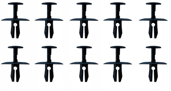 фото №1, Citroen c4 c8 застібки кліпси підкрилки решітка бампера 10штук