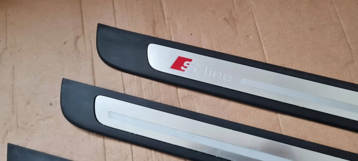 фото №4, A6 c7 4g рестайлінг планка планки накладки порогові перед зад ліві праві