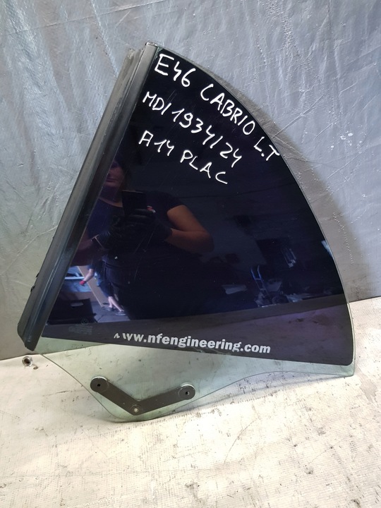 фото №1, Скло лівий зад bmw e46 cabrio