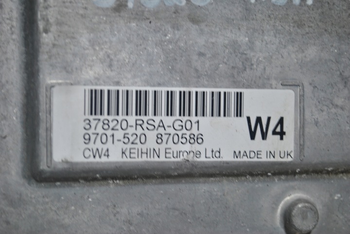 фото №7, Комп'ютер блок керування двигуна honda civic viii ufo 37820-rsa-g01