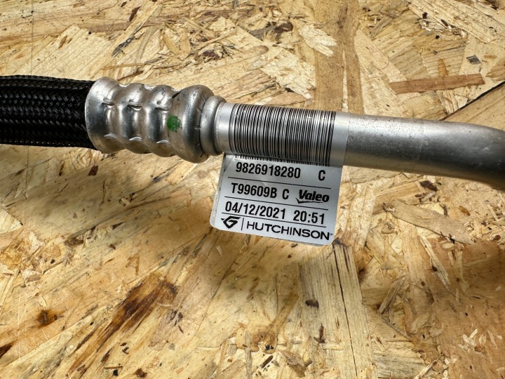 фото №9, Шланг трубка  труба кондиціонера opel e-corsa f peugeot e-208 ii 9826918280