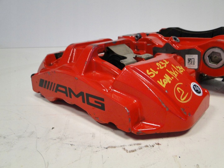 фото №7, Mercedes amg gt 192 sl 232 суппорт тормозной переднее правые левый amg