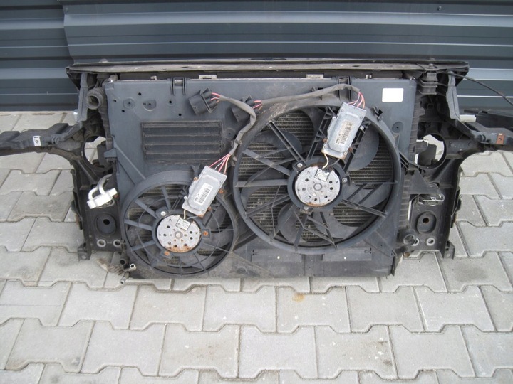 фото №4, Vw touareg 2.5 tdi 02-06 pas перед радиатор механическая коробка передач 7l0