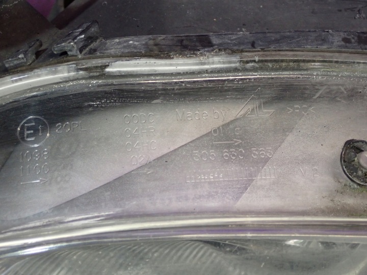 фото №8, Ford mondeo iii mk3 hb 5d 00-03 лампа фара лівий 0301174201