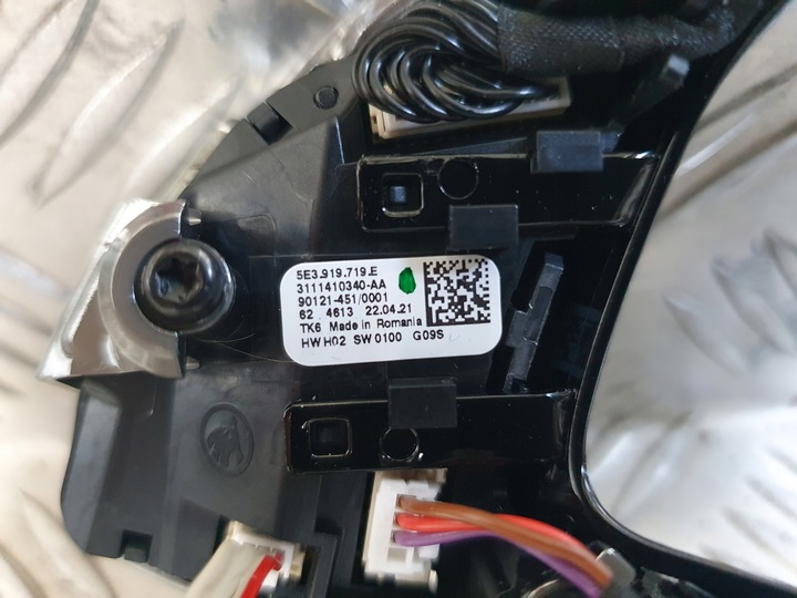 фото №10, Octavia 4 iv 19-23 кнопки dsg мультифункція 5e0