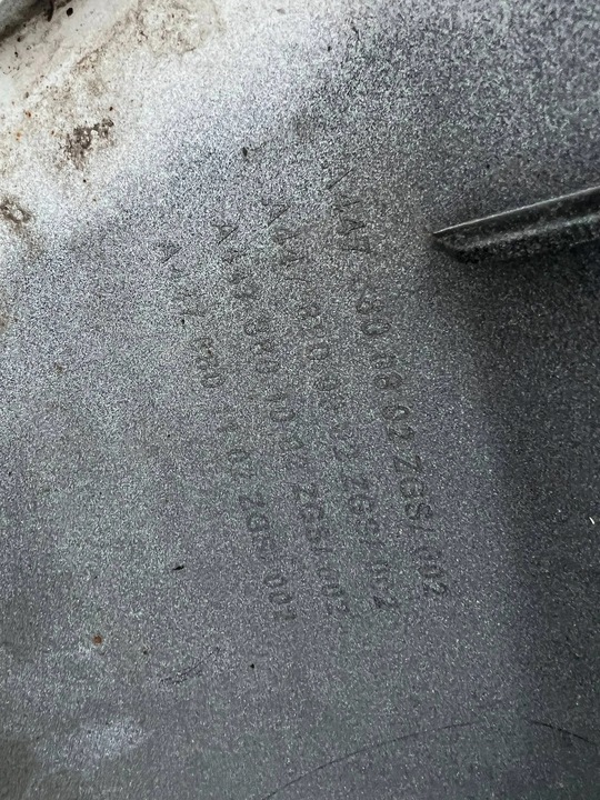 фото №11, Бампер mercedes v-klasa w447 рестайлінг 2019 перед переднє a4478803601