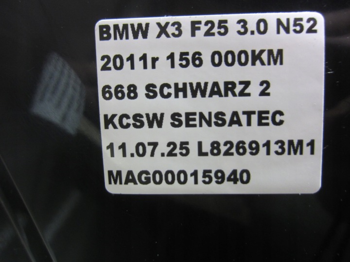фото №16, Bmw x3 f25 бампер передній перед чорний 668 schwarz передній рестайлінг 7210451 pdc