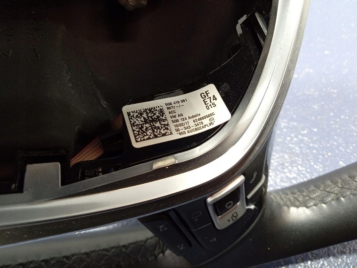 фото №6, Vw golf vii руль кожа мультифункция 5g0419091