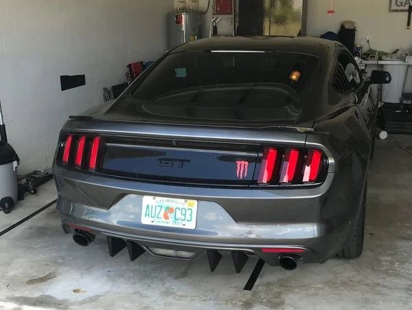 фото №8, Плавець дифузор ford mustang 2015-2017 база