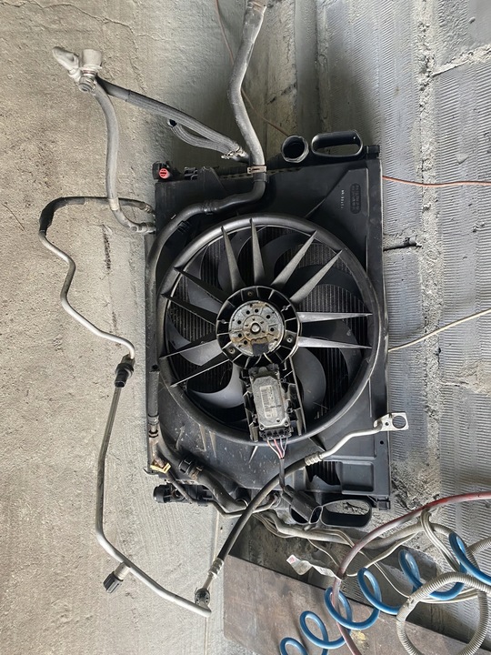 фото №6, Радіатор вентилятор радіаторів w211 2.2 mercedes e