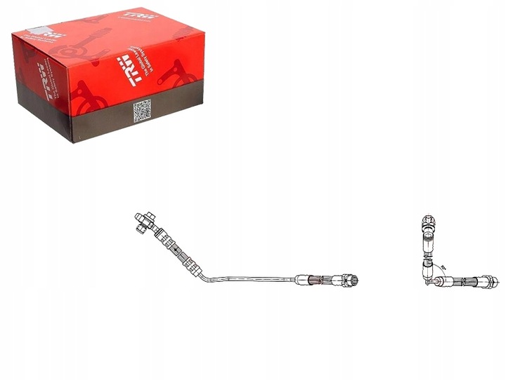 фото №1, Шланг тормозной bmw x5 4.8 is e53