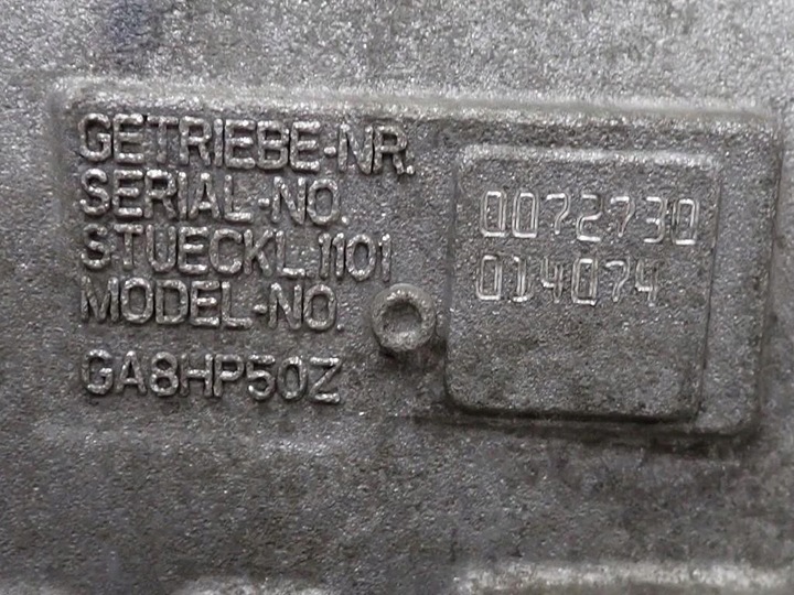 фото №15, Коробка передач коробки передач автомат rwd ga8hp50z alfa romeo giulia 2.2mjet 150km 16r fv