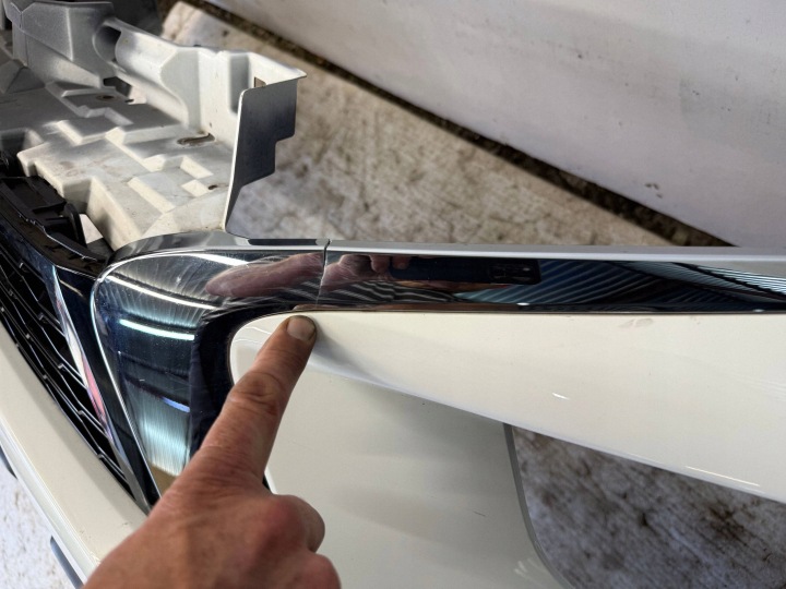 фото №7, Mitsubishi eclipse cross рестайлинг bdb бампер передний перед 6400k954zz nr72