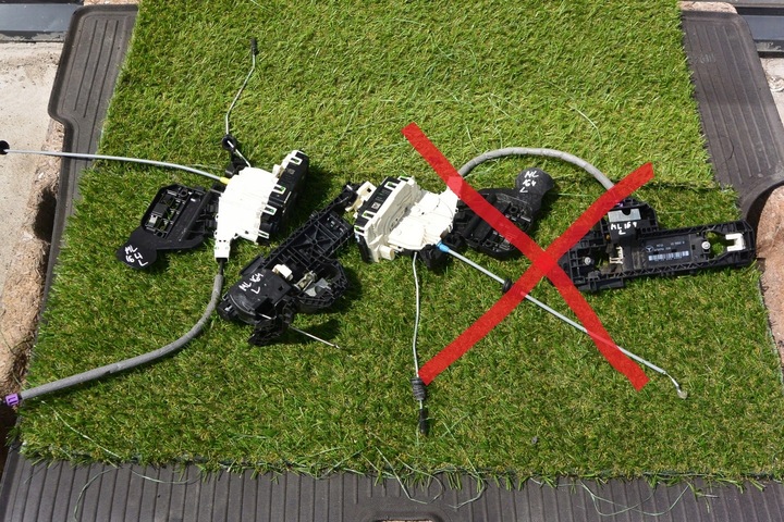 фото №1, Замок двері лівий зад mercedes ml w166