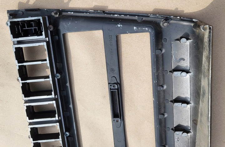 фото №14, Рамка консолі середньої капот радіо dekor дерево audi a8 d2 4d0820325 оригінальний номер