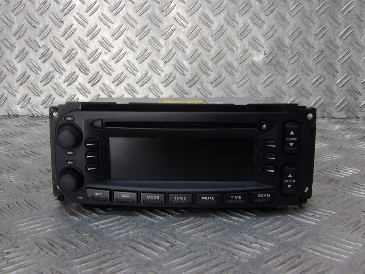 фото №1, Jeep grand cherokee wj радіо навігація p56038643ae odkodowane