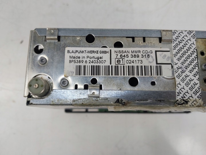 фото №5, Магнітола заводські cd 7645389318 nissan note e11