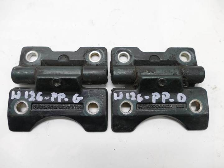 фото №1, Mercedes s w126 петли дверь правые перед комплект