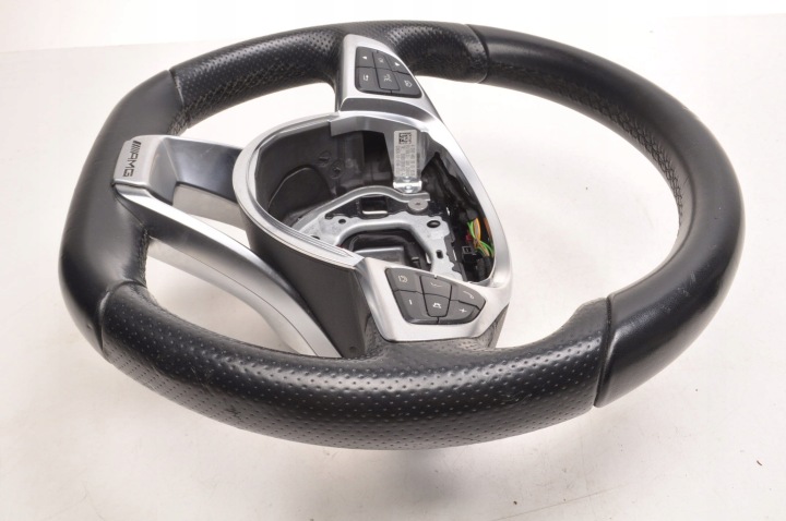 фото №8, Mercedes w205 руль кожаный многофункциональная amg a0004603803